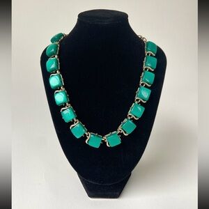 vintage Coro thermoset choker necklace.